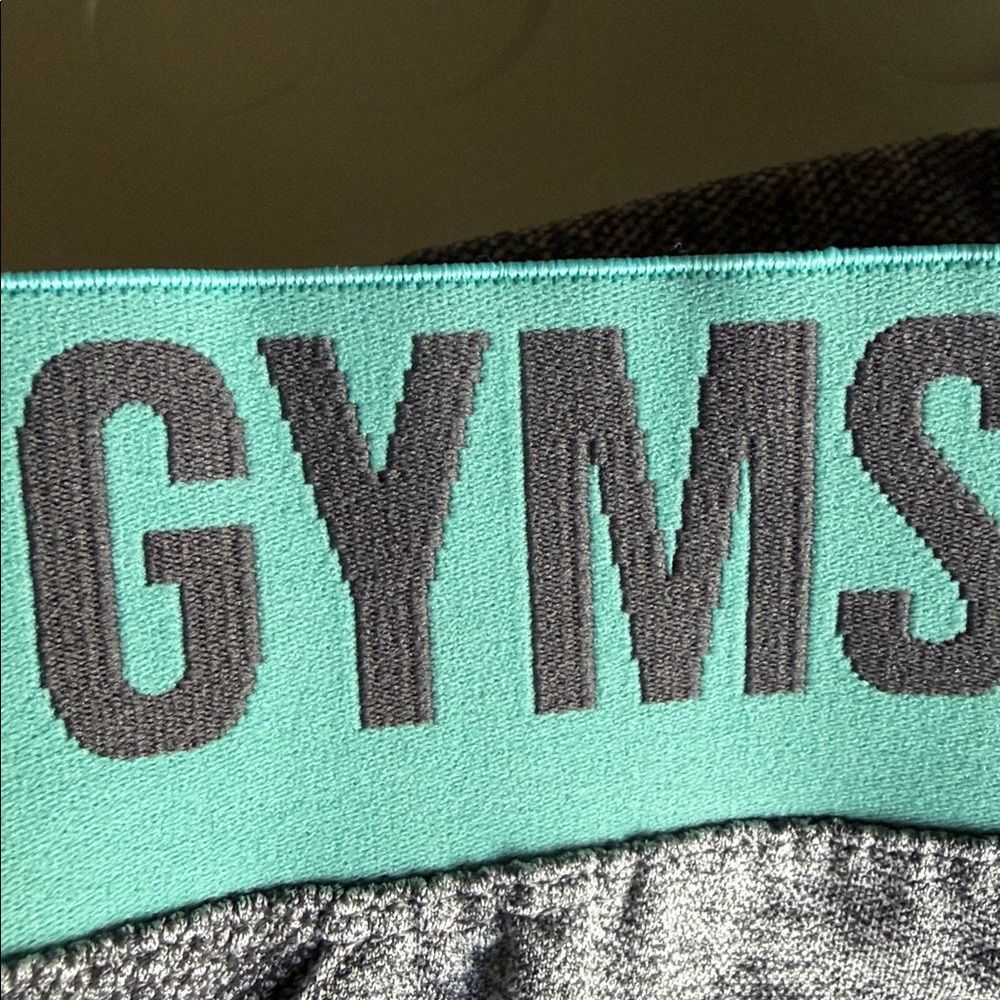 GYMSHARK Flex Shorts Women's Size XS Gray Teal - Picture 9 of 12